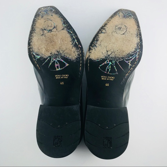 Jo Ghost Slip On Italian Pointed Toe Loafer 46 - Picture 8 of 8